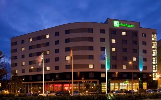 exterior at night
